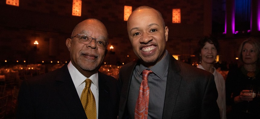 Honoree Dr. Henry Louis Gates, Jr. and Marc Theobald, Staff Writer for The Last O.G. accepting honor on behalf of Tracy Morgan