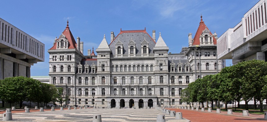 The state Capitol in Albany, N.Y.