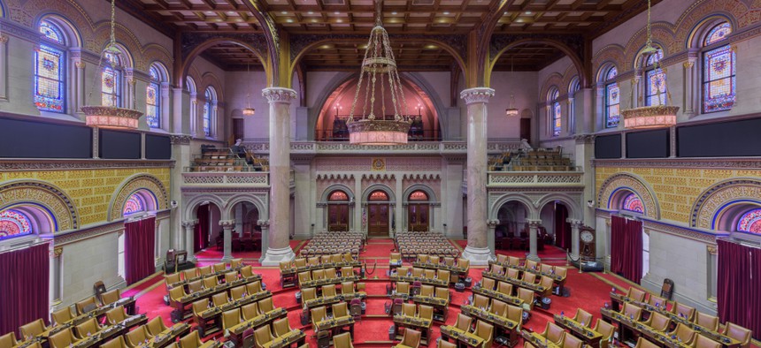 New York State Assembly chambers