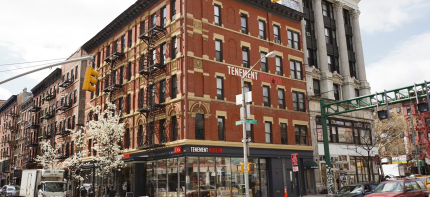 The Tenement Museum, located in the Lower East Side of Manhattan.