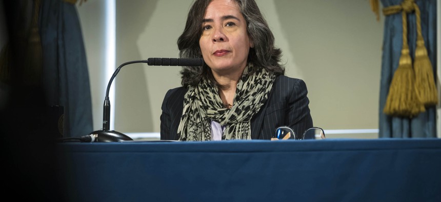 Oxiris Barbot, the commissioner of the New York City Department of Health and Mental Hygiene.