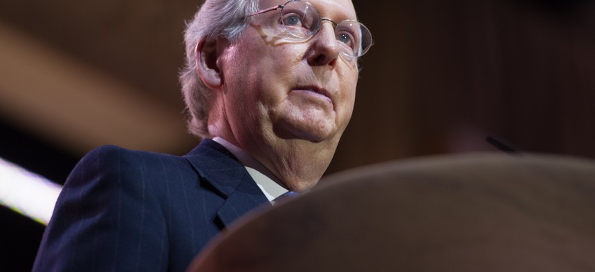 Senate Majority Leader Mitch McConnell.