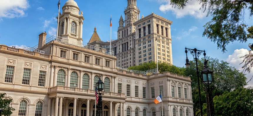 New York City Hall.