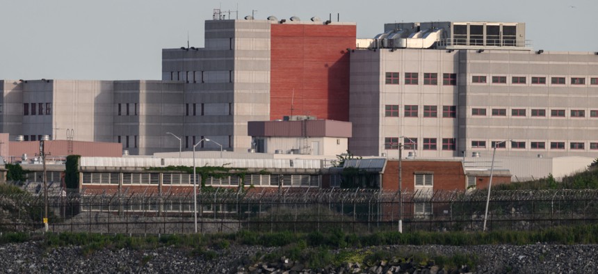 A view of Rikers Island in June 2022.