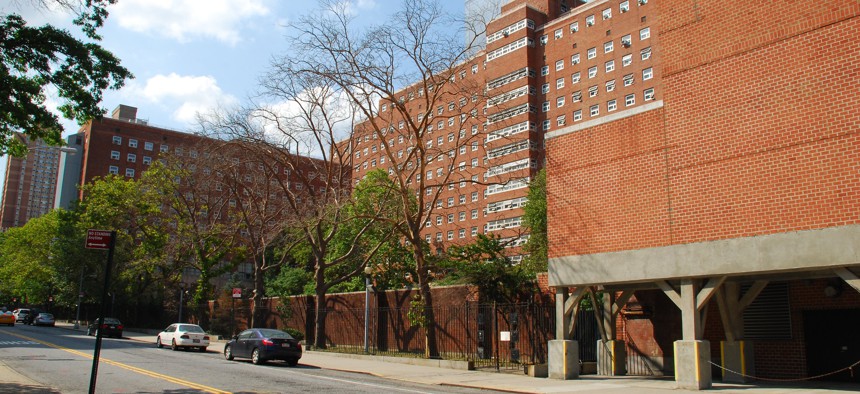 The City University of New York's Brookdale Campus.