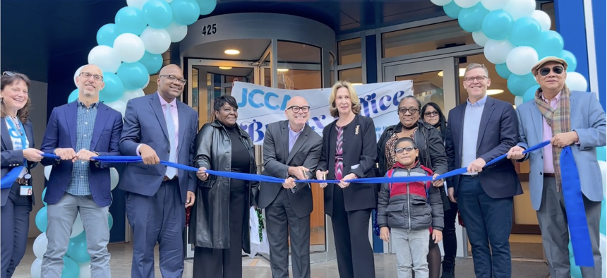 JCCA's Bronx Center Ribbon Cutting