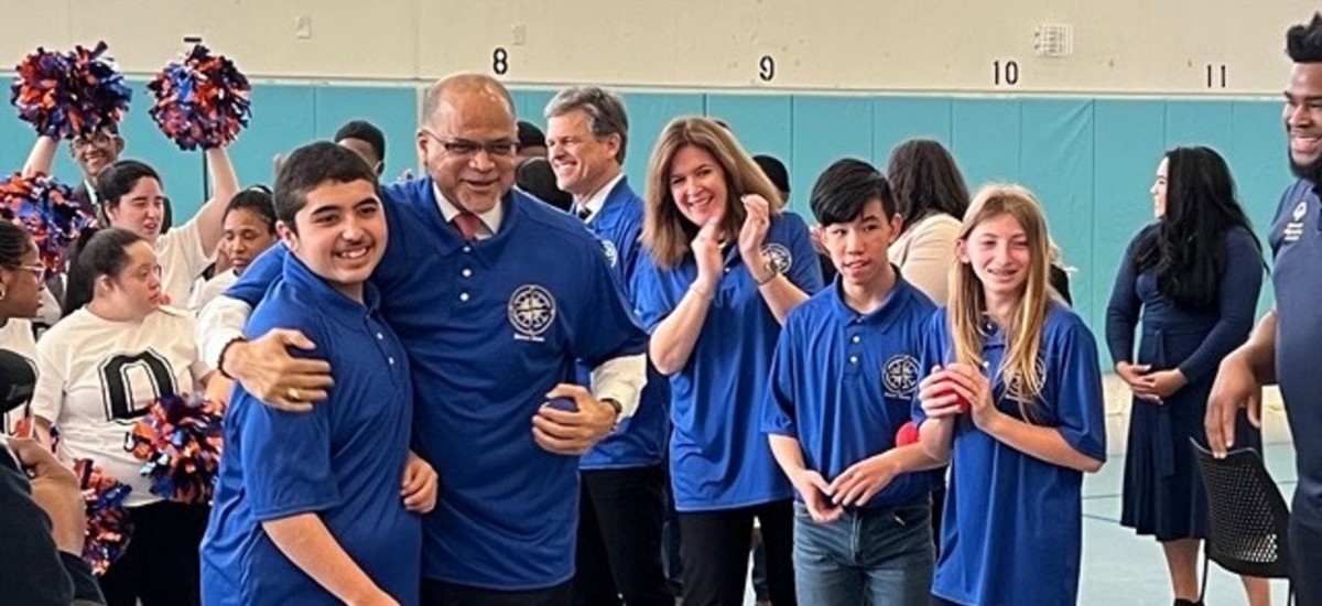 New York Yankees Host Special Olympics Athletes in the Bronx