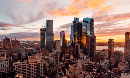 A view of Hudson Yards on Manhattan’s West Side. 