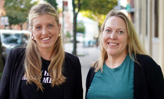 Transportation Alternatives Interim Co-Executive Directors Elizabeth Adams and Megan Eiss