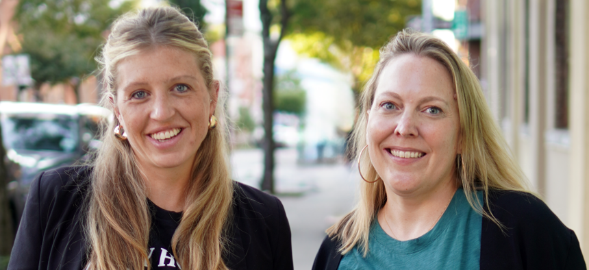 Transportation Alternatives Interim Co-Executive Directors Elizabeth Adams and Megan Eiss