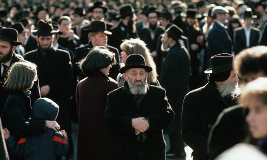 Orthodox Jews in New York City. 