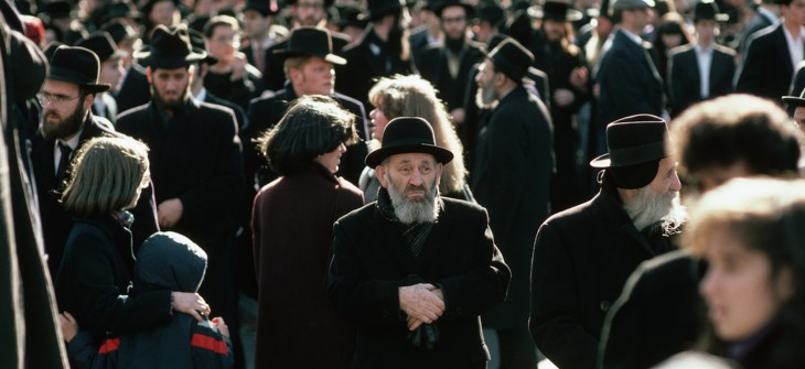 Orthodox Jews in New York City. 